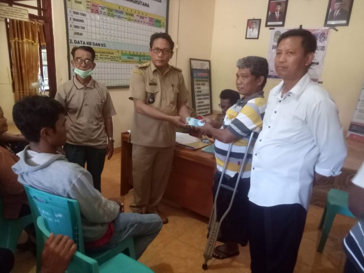 Pemdes Manggala Salurkan BLT-DD Tahap 1 Anggaran Tahun 2023 Kepada 51 KPM