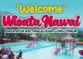 Libur Lebaran, Kolam Hawai Atue Ramai Di kunjungi Wisata
