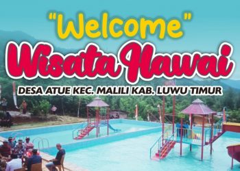Libur Lebaran, Kolam Hawai Atue Ramai Di kunjungi Wisata
