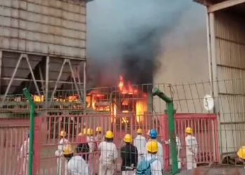BREAKING NEWS!! Ledakan tungku PT ITSS Morowali Akibatkan Sejumlah Korban Jiwa